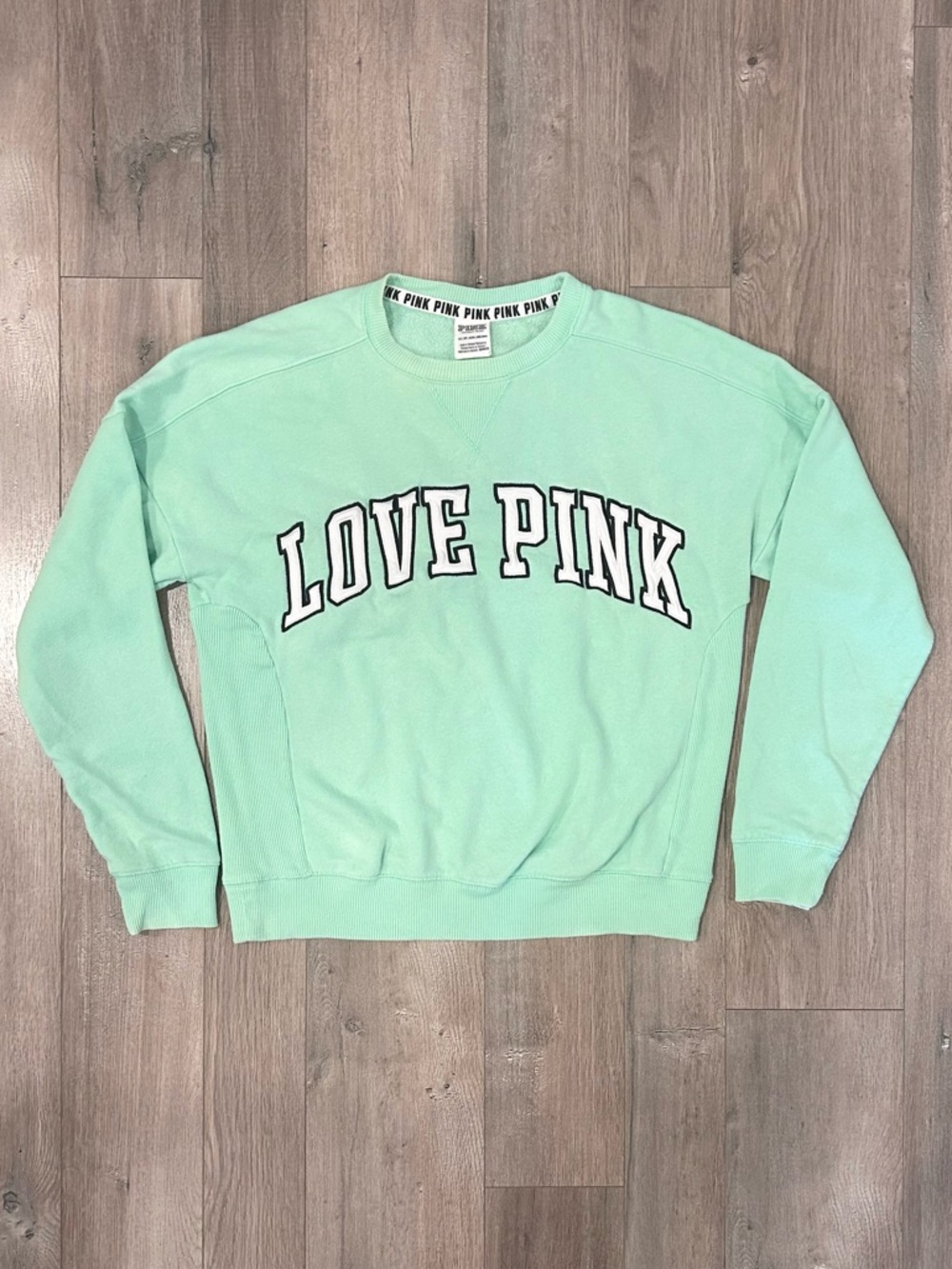 Victoria's Secret PINK Mint Green Sweatshirt